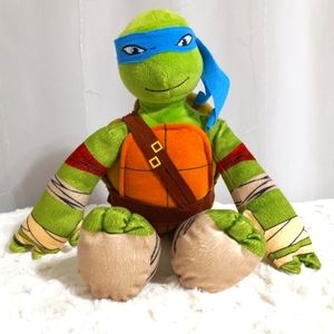 Teenage Mutant Ninja Turtles Leonardo Large Plush From Nickelodeon